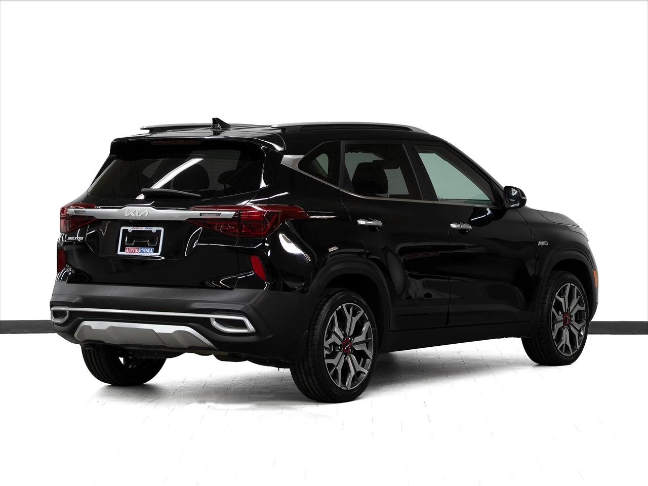 2022 Kia Seltos SX TURBO | Sunroof | Leather | HUD | BSM | CarPlay