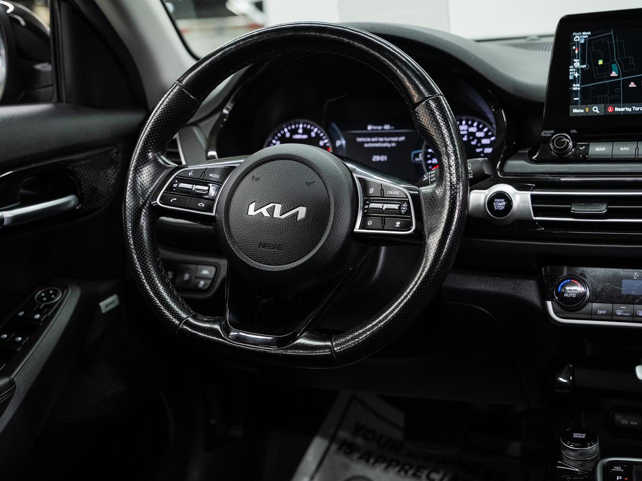 2022 Kia Seltos SX TURBO | Sunroof | Leather | HUD | BSM | CarPlay