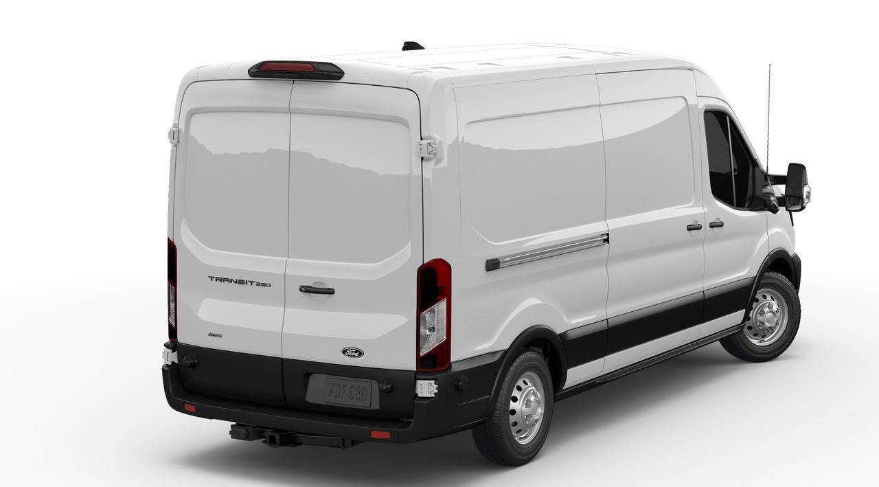 2026 Ford Transit Cargo Van T-250 148" MED RF 9070 GVWR AWD Photo2