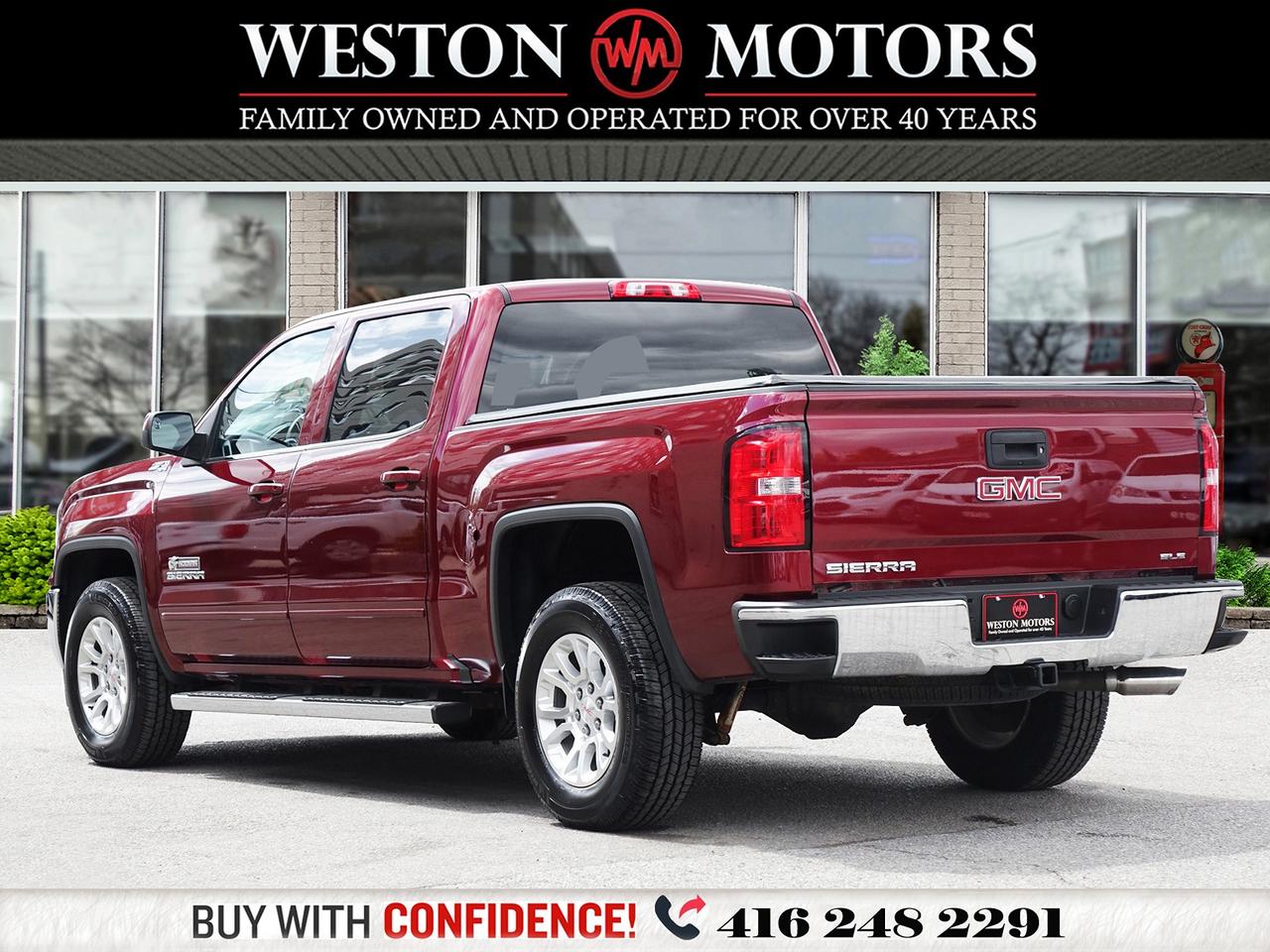 2017 GMC Sierra 1500 SLE*4X4*CREW CAB*LEATHER SEATS*REV-CAM Photo4