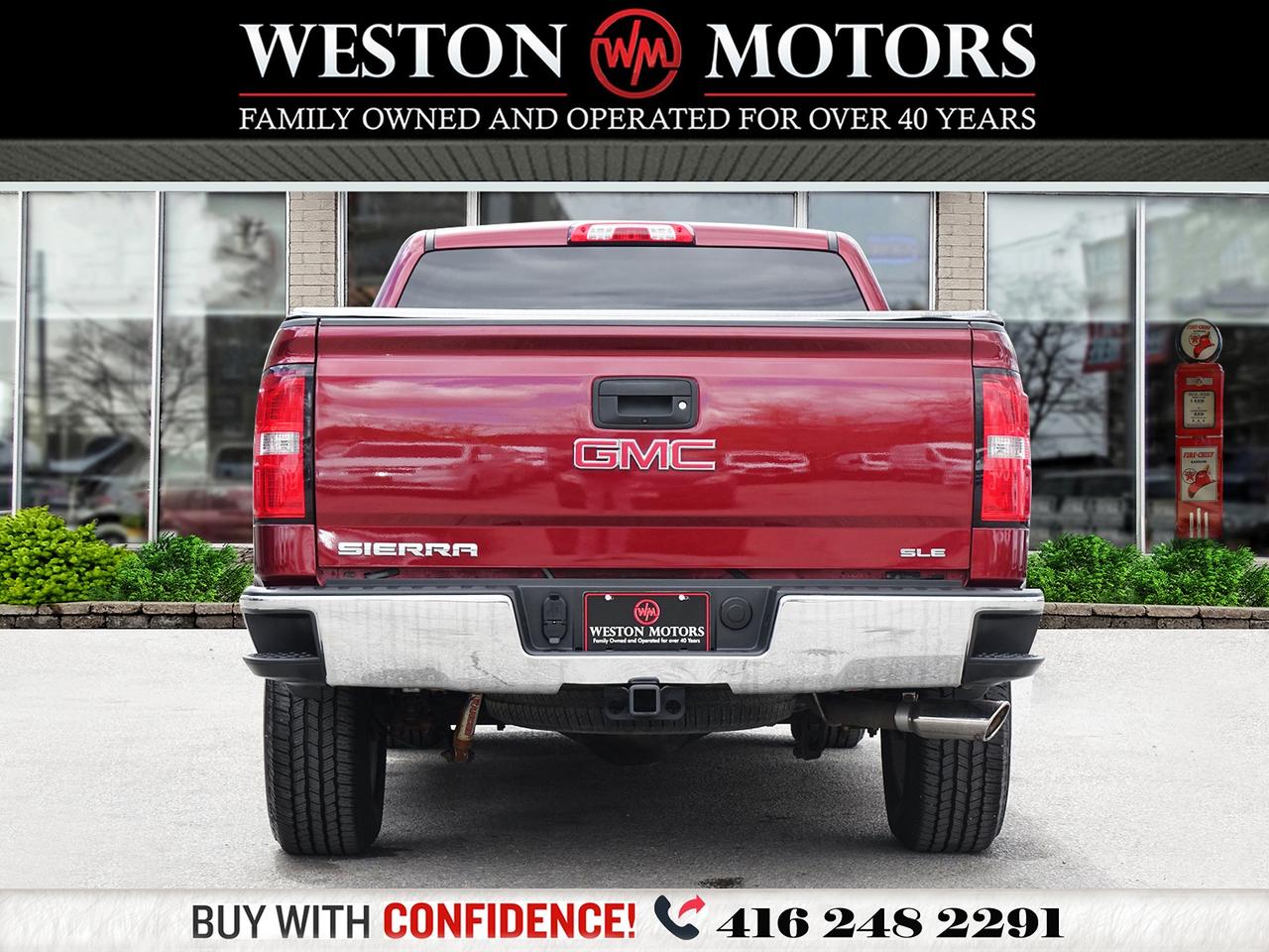 2017 GMC Sierra 1500 SLE*4X4*CREW CAB*LEATHER SEATS*REV-CAM Photo3