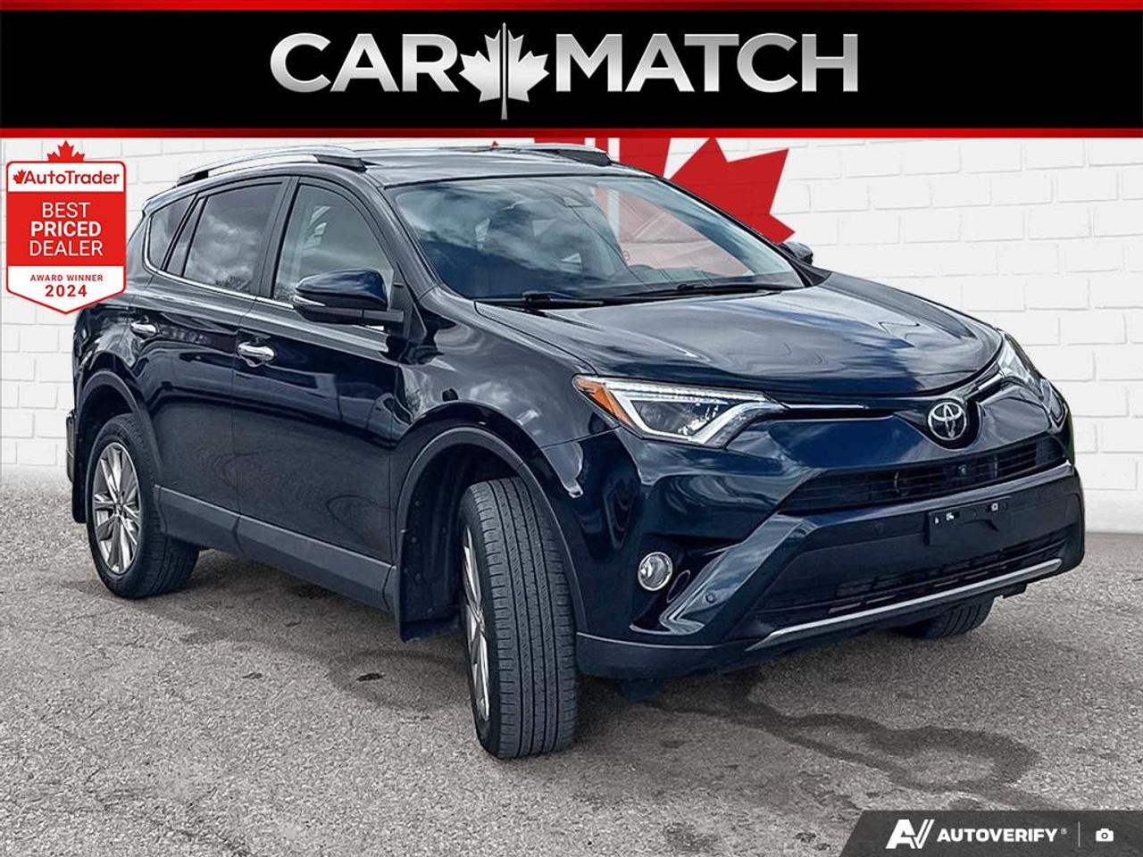 2018 Toyota RAV4 LIMITED / NO ACCIDENTS / ROOF / NAV / 360 CAMERA Photo