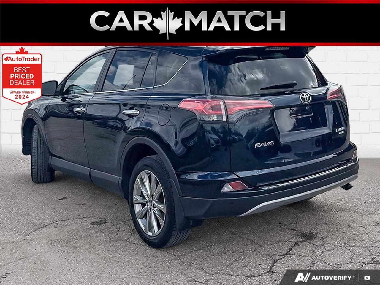 2018 Toyota RAV4 LIMITED / NO ACCIDENTS / ROOF / NAV / 360 CAMERA Photo