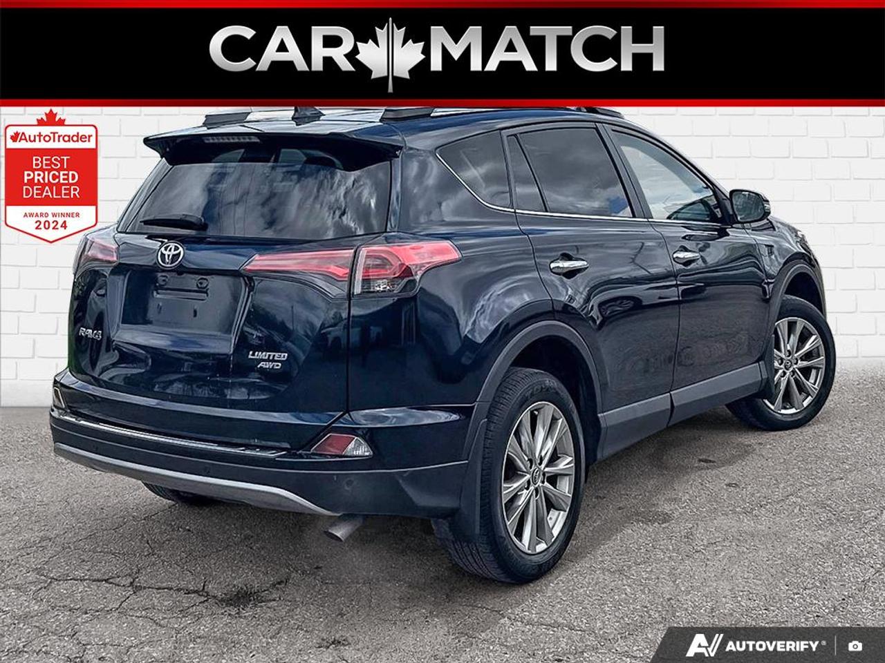 2018 Toyota RAV4 LIMITED / NO ACCIDENTS / ROOF / NAV / 360 CAMERA Photo