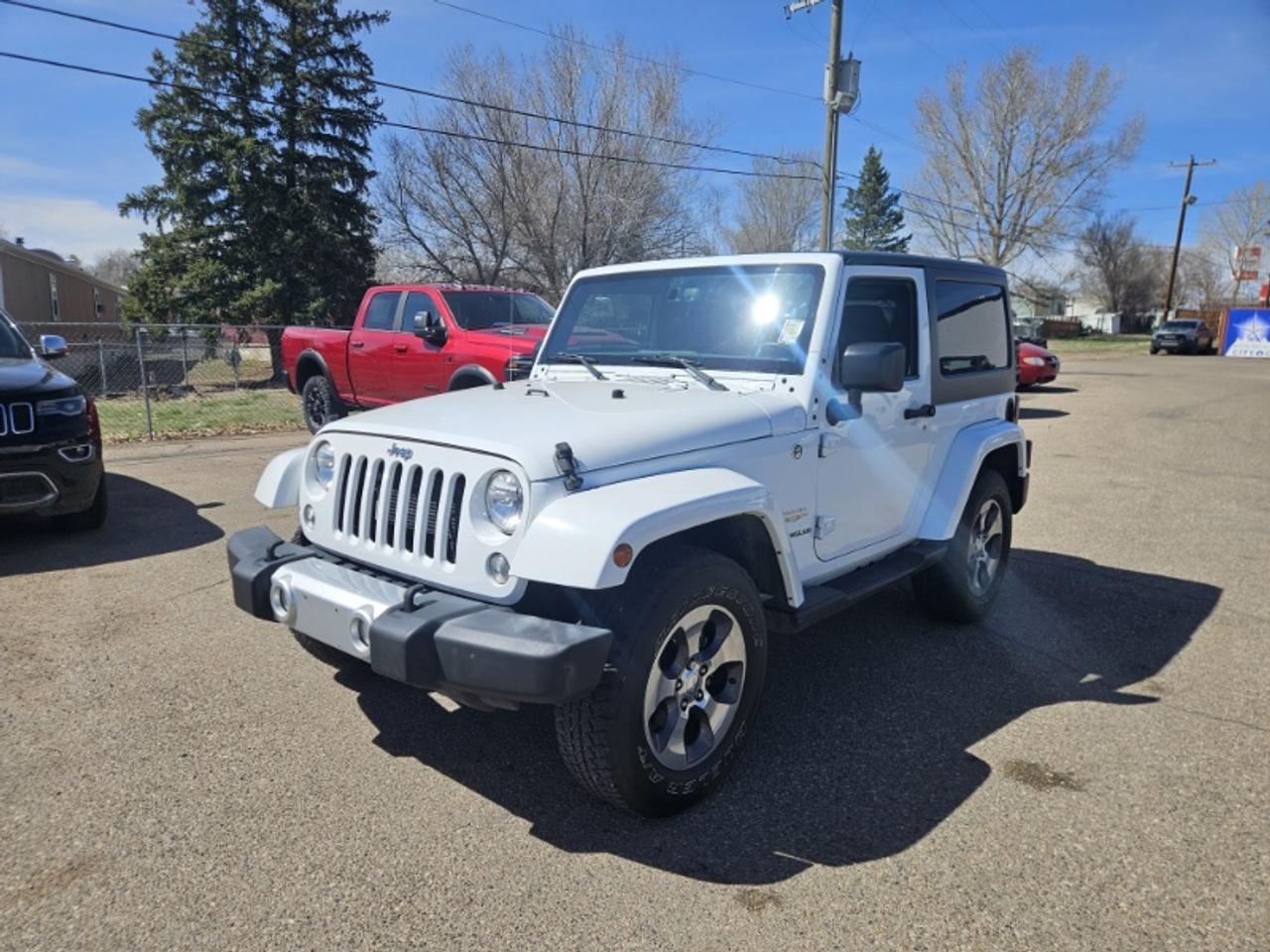 Used 2015 Jeep Wrangler Sahara for sale in Medicine Hat, AB