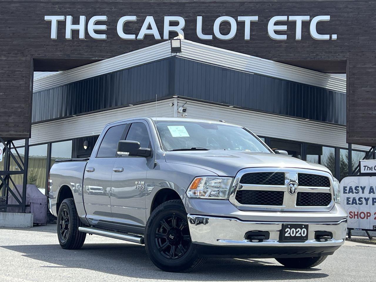 Used 2020 RAM 1500 Classic SLT 4X4, BEDLINER, REAR SLIDING GLASS, RUNNING BOARDS, HEATED SEATS, CRUISE CONTROL, BACK UP CAM, REMOTE for sale in Sudbury, ON