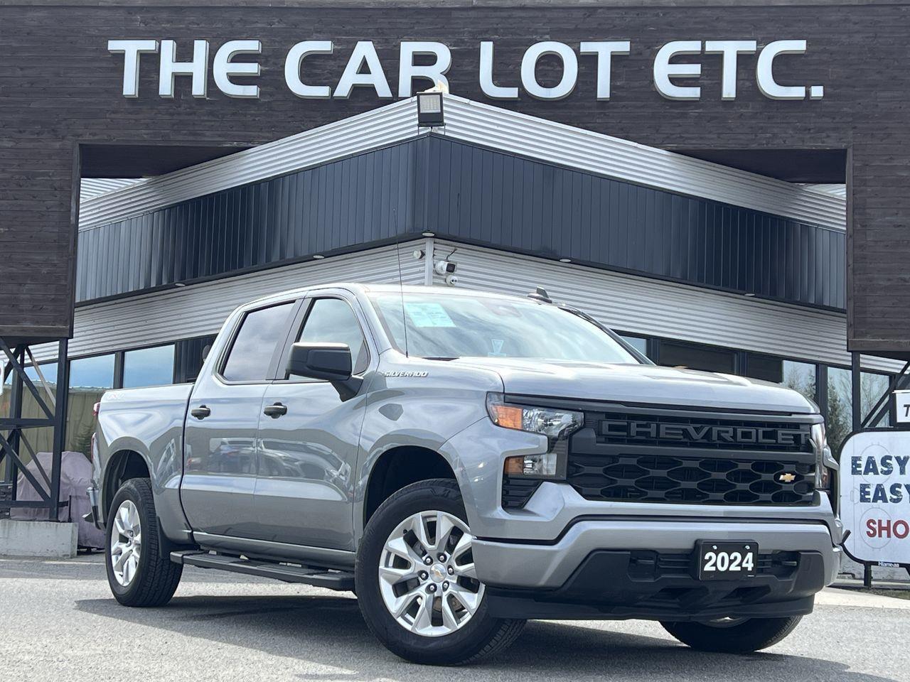 2024 Chevrolet Silverado 1500 Custom 4x4, RUNNING BOARDS, TRAILER HITCH, SIRIUS XM, CRUISE CONTROL, BACK UP CAM, REMOTE START!! Photo0