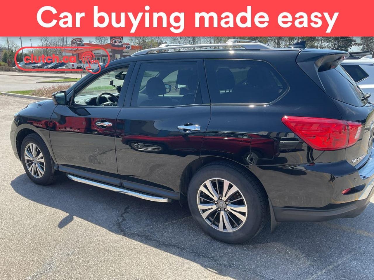 Power Tailgate/Hatch, Auto Dimming Rearview Mirror, Front Heated Seats and more!<br> <br>Clutch is the largest online used car retailer in Canada, delivering a seamless, hassle-free car-buying experience to drivers everywhere. Shop thousands of used cars online, get the right one delivered to your door, and enjoy peace of mind with our 10-Day Money-Back Guarantee. How sweet is that? To learn more, visit clutch.ca.<br> <br>The top features for this car include:<br> <br>Brake Assist<br>Power Tailgate/Hatch<br>Auto Dimming Rearview Mirror<br>Front Heated Seats<br>Folding Rear Seats<br>Rear Heated Seats<br>Manual Fold-Into-Floor Third Row Seat<br>Synthetic Leather Seats<br>Driver Seat Memory System<br>Climate Control<br>Dual Zone Front Climate Control<br>Rear Climate Control<br>Rear Climate Vents<br>Premium Sound System<br>Speed-Sensitive Volume<br>Bluetooth Music<br>Touchscreen Display<br>GPS Navigation<br>Cruise Control<br>Adaptive Cruise Control<br>Integrated Garage Door Opener<br>12V Outlet<br>Hands Free Device Connectivity<br>USB Input<br>Keyless Entry<br>Push Button Start<br>Passive Keyless Entry<br>Keyfob Remote Start<br>Front View Camera<br>Rear Seat Reminder<br>Blindspot Sensors<br>Forward Collision Mitigation<br>Rear Collision Warning<br>Rear Cross Traffic Alert<br>Traffic Sign Recognition<br>Heated Steering Wheel<br>Rear Window Defroster<br>Hill Assistance<br>Rear View Camera<br>Rear Parking Sensors<br>Power Driver Seat<br>Power Passenger Seat<br>360 Camera<br>Panoramic Sunroof<br>App Remote Start<br> <br>Seamless home delivery - Delivery to your door in a matter of days. Available on select packages.<br> <br>Try it out for 10 days - If you do not like it, we will take it back. <br> <br>Quality assured - All cars go through our rigorous 210-point inspection and reconditioning process.<br> <br>Peace of mind - Warranty and protection plans available.<br> <br>Haggle-free - No haggling or hard sells.<br> <br>100% Transparency - Full inspection reports on every car, including high-res photography and a free Carfax report.<br> <br>Listed price is for cash purchase only and does not include taxes, Shipping Fees (if applicable), Delivery Fees (if applicable), government licensing fees.<br> <br>Previous Provincial Registrations:<br>Ontario<br> <br>Stock # 99571