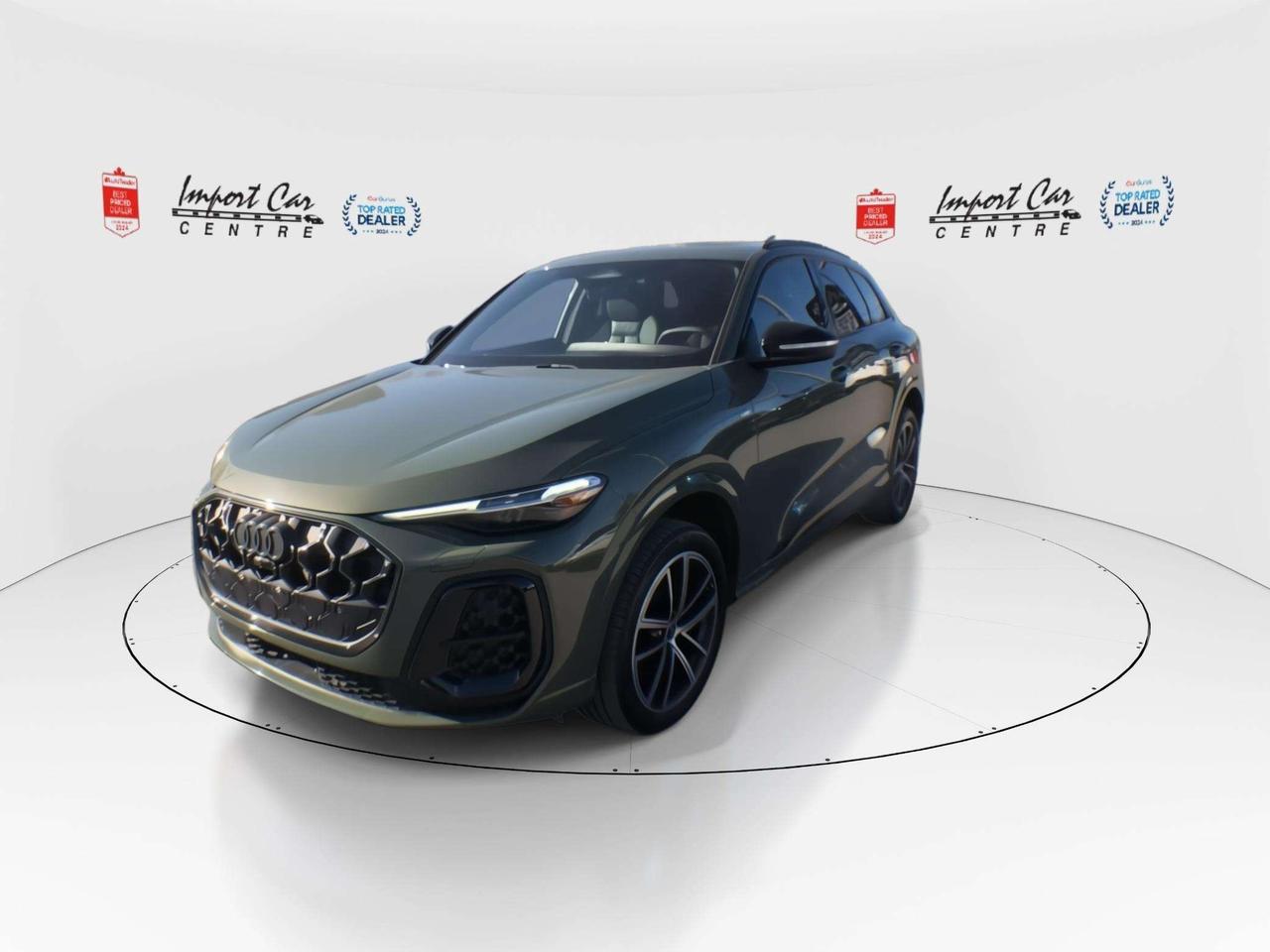 2025 Audi Q5 2.0T Progressiv NEW BODYSTYLE!!  SLINE BLK PKG, LEATHER, HUDS, BANG & OLUFSEN, NAVI, BLIS, HTD.SEATS, 20 ALLOYS Photo