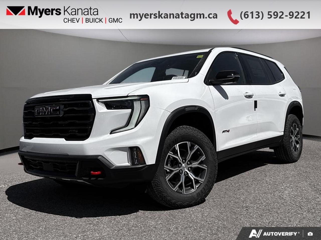 2026 GMC Acadia AT4  - SUNROOF -  POWER Photo