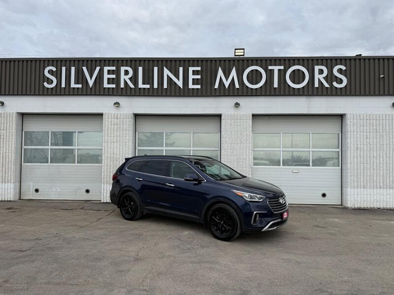 ***WHY BUY FROM SILVERLINE?***

*FINANCING AVAILABLE*

*CLEAN TITLE ONLY*

*TRADE-INS WELCOME*

*7 DAY INSURANCE*

*3 MONTH WARRANTY/5000KM LIMITED POWERTRAIN WARRANTY*

*MB SAFETY*

*NATIONWIDE DELIVERY AVAILABLE*

*D#4140* ****

****WOW WHAT A RARE FIND, 6 PASSENGER LUXURY SANTA FE IS HERE! V6, AWD, CAPTAINS CHAIRS IN MIDDLE ROW, LEATHER AND HEATED SEATS, HEATED STEERING WHEEL, NAVIGATION, BACK-UP CAM, BLUETOOTH, PANORAMIC ROOF, BLIND SPOT MONITORING, PUSH BUTTON START, REMOTE STARTER, AM FM CD, INFINITY SOUND SYSTEM, CLIMATE CONTROL, POWER WINDOWS AND LOCKS, POWER MIRRORS, ALARM, KEYLESS ENTRY, TINTED GLASS, BLACK WHEELS, GOOD TIRES, USB CHARGE PORT, 12 V CHARGE PORT, WILL BE SOLD WITH FRESH OIL CHANGE, 2 KEYS, MB INSPECTION, AND WARRANTY!



*****VALUE PRICED AT $14,991+TAX, WARRANTY INCLUDED******

*****VIEW AT SILVERLINE MOTORS, 1601 NIAKWA RD EAST******

*****CALL/TEXT 204-509-0008*****