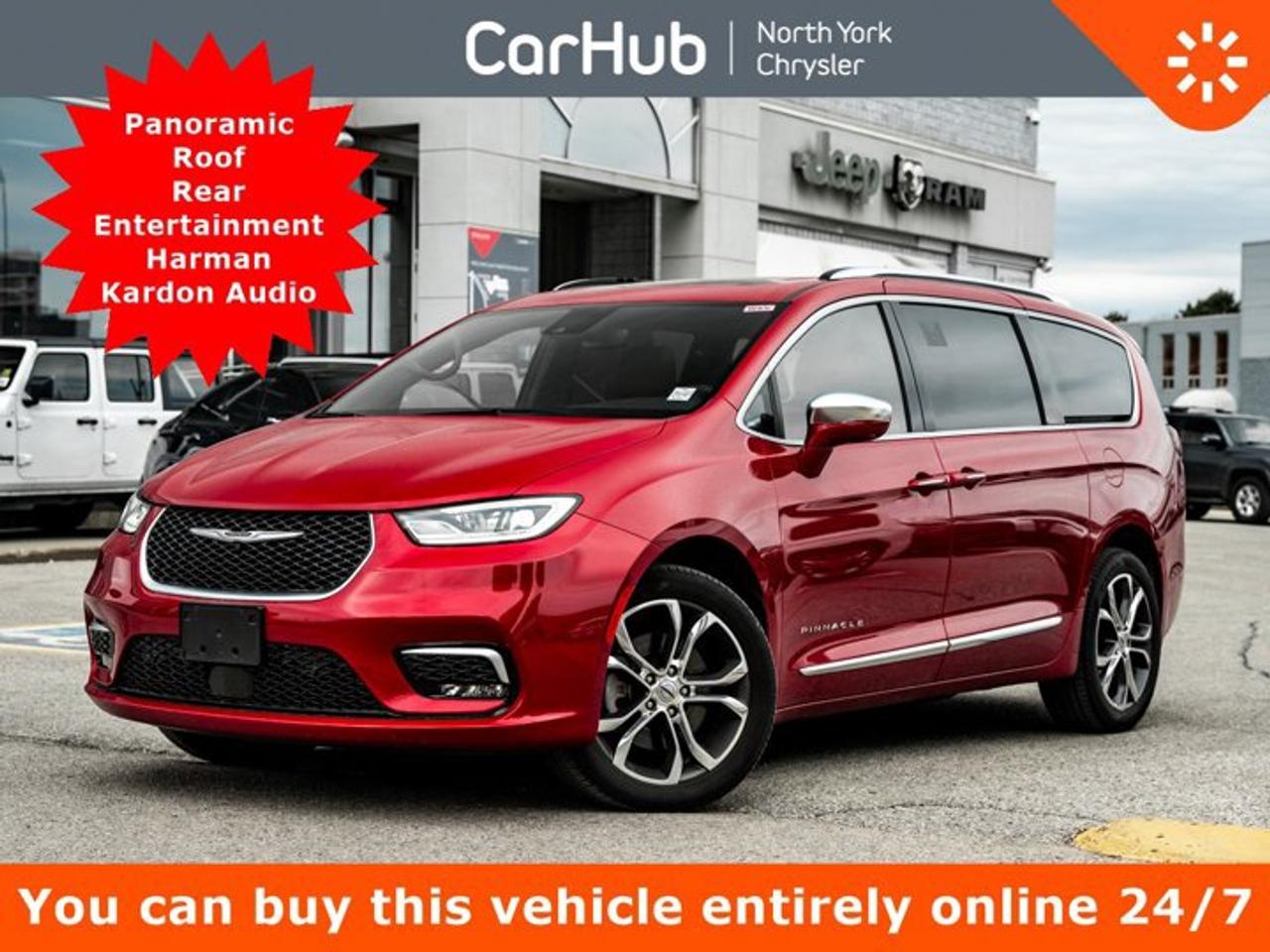 2024 Chrysler Pacifica Pinnacle AWD Panoroof Rear Entertainment Harman Kardon Photo