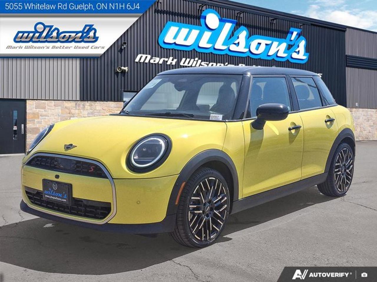 2025 MINI 5 Door Cooper S | 5 Door | Leather Bucket Seats | Pano Roof | Heated Seats + Steering | Remote Start & More Photo0