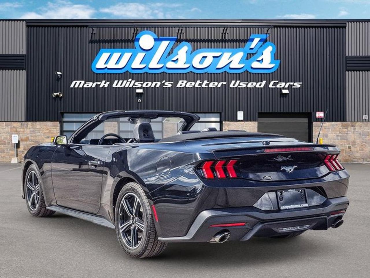 2025 Ford Mustang Convertible EcoBoost Premium | Leather | Heated Wheel + Seats | CarPlay + Android | Rear Camera Photo