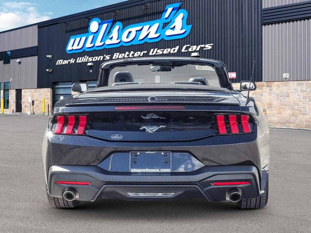 2025 Ford Mustang Convertible EcoBoost Premium | Leather | Heated Wheel + Seats | CarPlay + Android | Rear Camera Photo