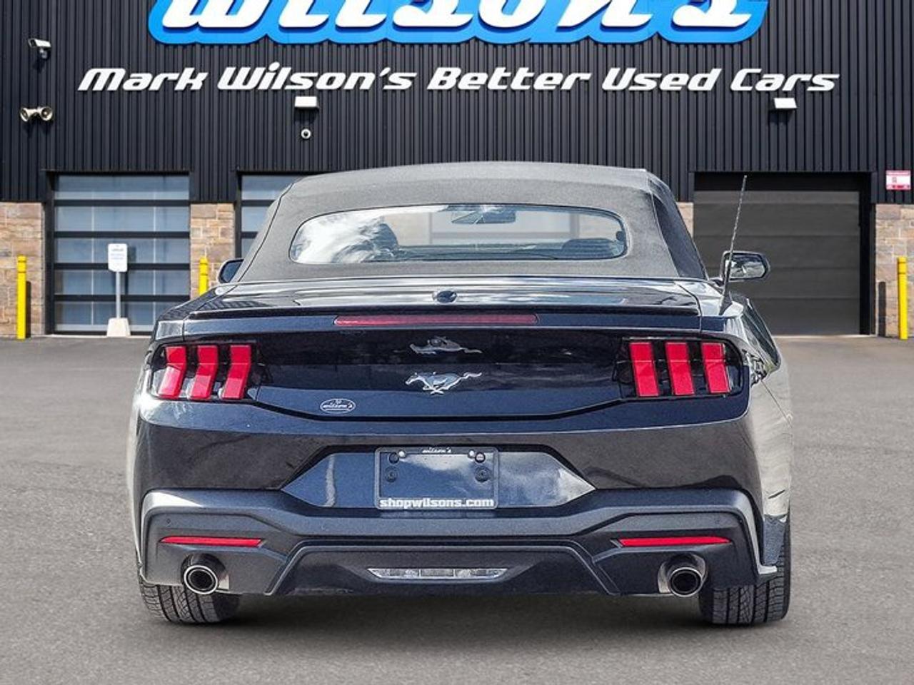 2025 Ford Mustang Convertible EcoBoost Premium | Leather | Heated Wheel + Seats | CarPlay + Android | Rear Camera Photo