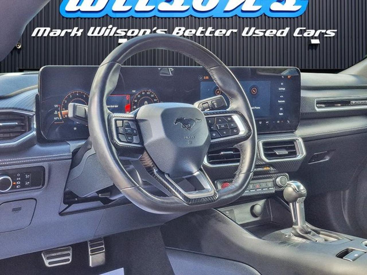 2025 Ford Mustang Convertible EcoBoost Premium | Leather | Heated Wheel + Seats | CarPlay + Android | Rear Camera Photo