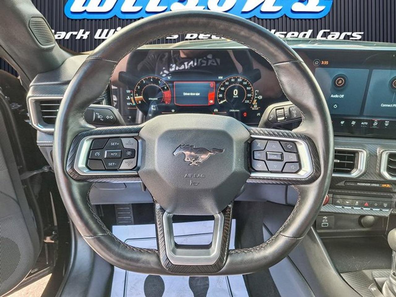 2025 Ford Mustang Convertible EcoBoost Premium | Leather | Heated Wheel + Seats | CarPlay + Android | Rear Camera Photo