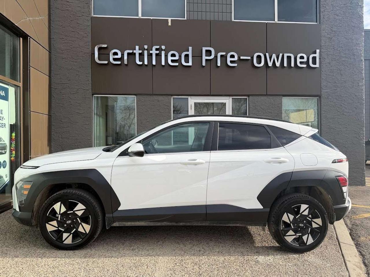 Used 2025 Hyundai KONA TREND w/ AWD / LEATHER / SUNROOF for sale in Calgary, AB