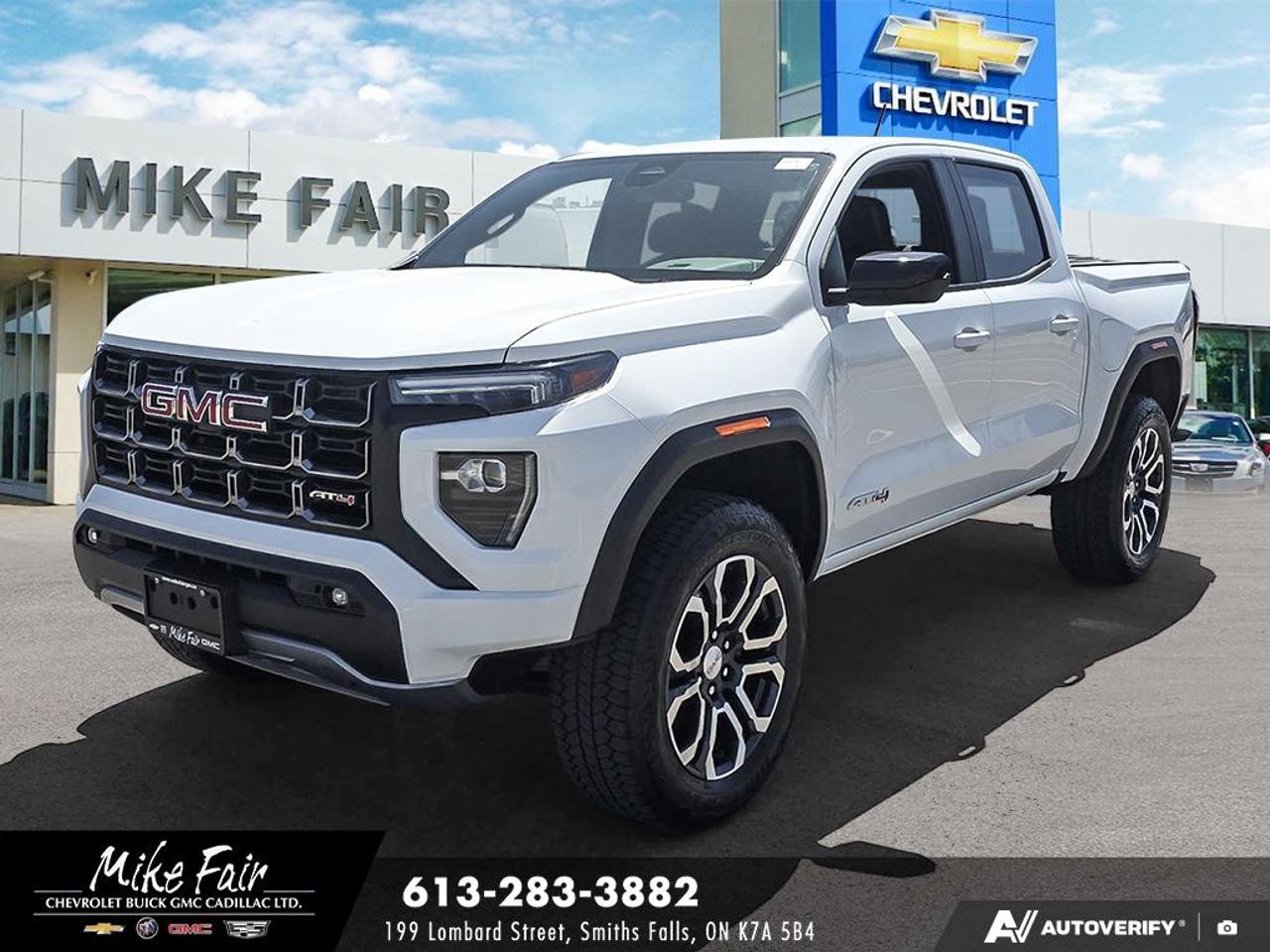 <p><span style=font-size:16px>Driver Mode Selector; Off-Road, Terrain, Tow/Haul, and Normal, Automatic Start/Stop, Stabilitrak with Trailer Sway Control & Hill Start Assist, 11.3&rdquo; Diag Colour Touchscreen GMC Premium Infotainment System with Google Built In Compatibility, Apple CarPlay, Android Auto, Remote Vehicle Start, Dual Zone Automatic Climate Control, 8 Way Power Drivers Seat, Heated Front Seat, 120V Power Outlet at Rear Center of Console, Cruise Control, Rear Seat Reminder, Power Adjustable Heated Mirrors, EZ Lift & Lower Tailgate, Remote Locking Tailgate, Automatic Emergency Breaking, Forward Collision Alert, HD Rear Vision Camera.&nbsp;</span></p>
