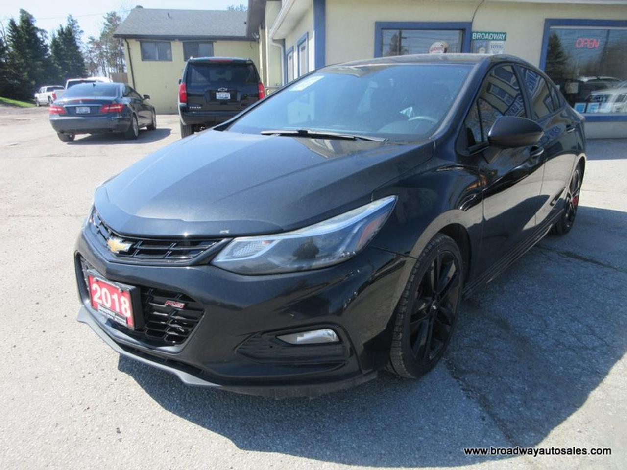 2018 Chevrolet Cruze POWER EQUIPPED LT-EDITION 5 PASSENGER 1.4L - TURBO.. HEATED SEATS.. POWER SUNROOF.. BACK-UP CAMERA.. BLUETOOTH SYSTEM.. KEYLESS ENTRY..