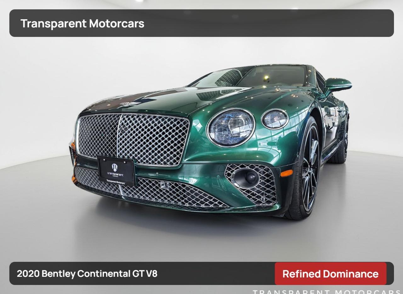 Used 2020 Bentley Continental  GT  for sale in Richmond, BC