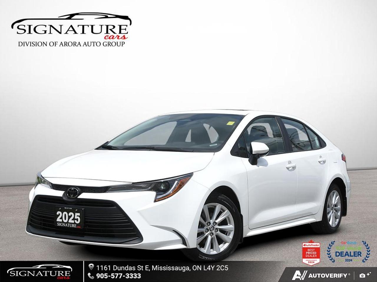 2025 Toyota Corolla LE Upgrade No Accident Sunroof Carplay BSM Photo0