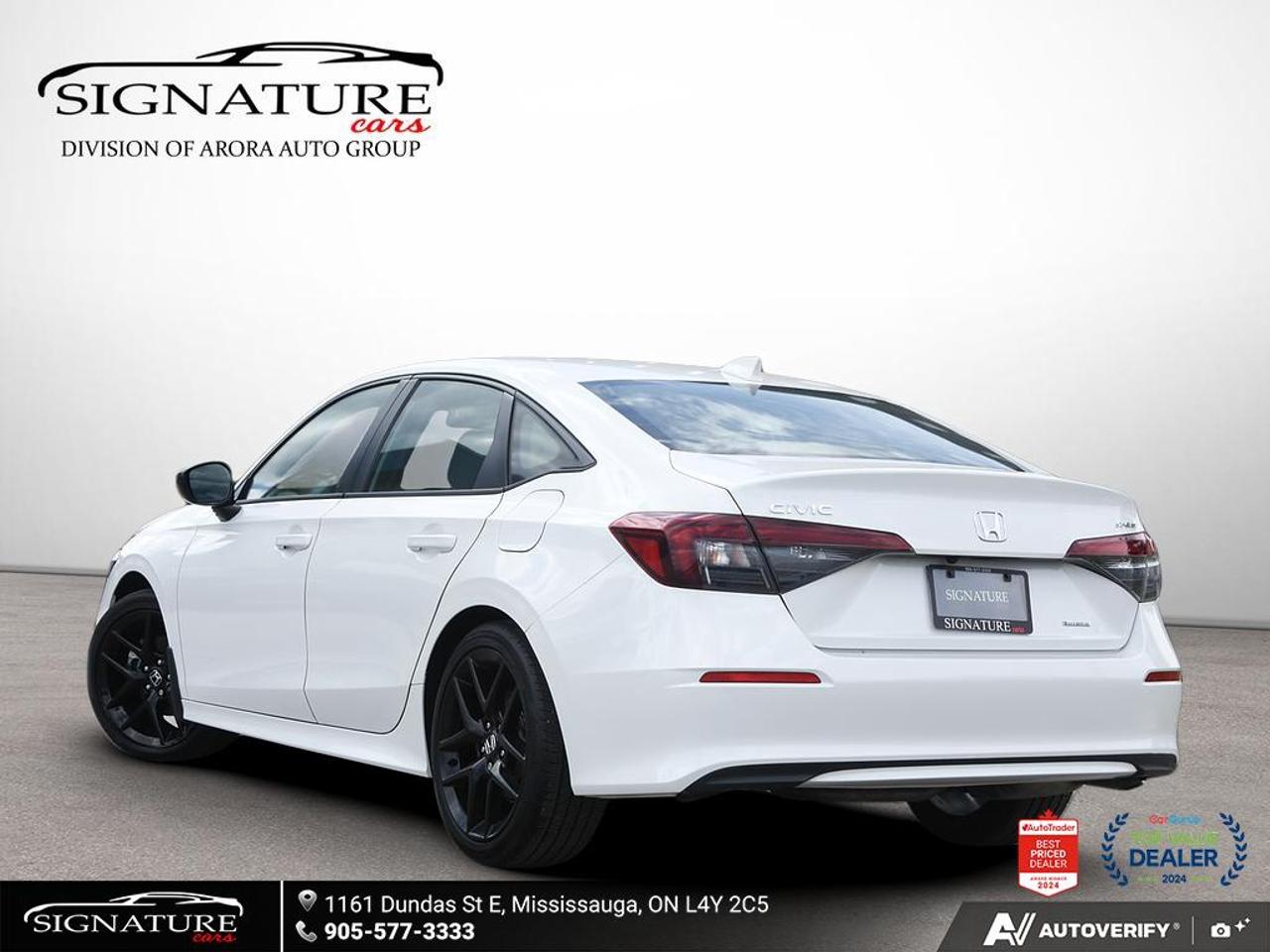 2025 Honda Civic Hybrid Sport No Accident One Owner Sunroof Carplay Photo