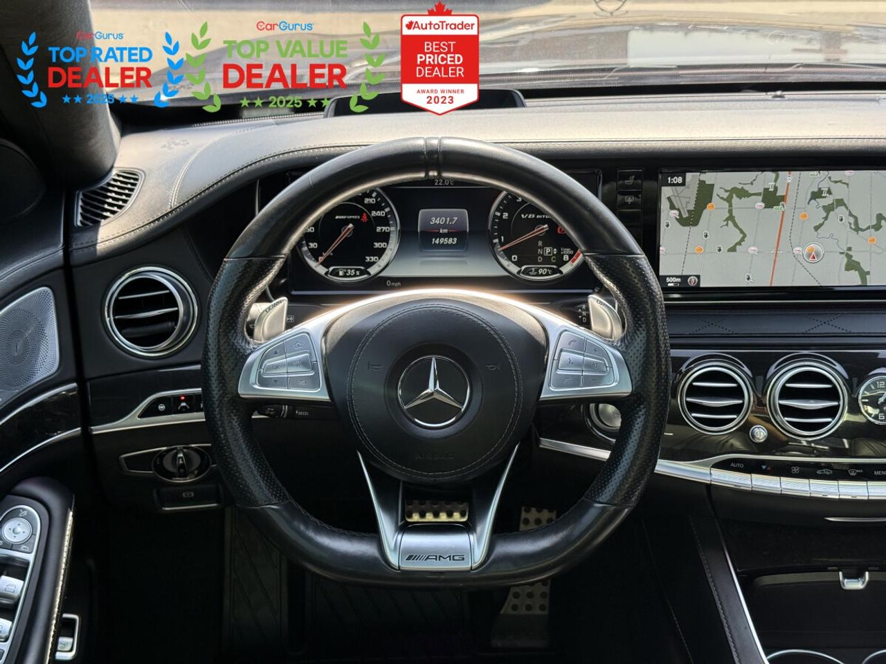 2016 Mercedes-Benz S-Class S63 //AMG | BURMESTER | HUD | LOADED Photo