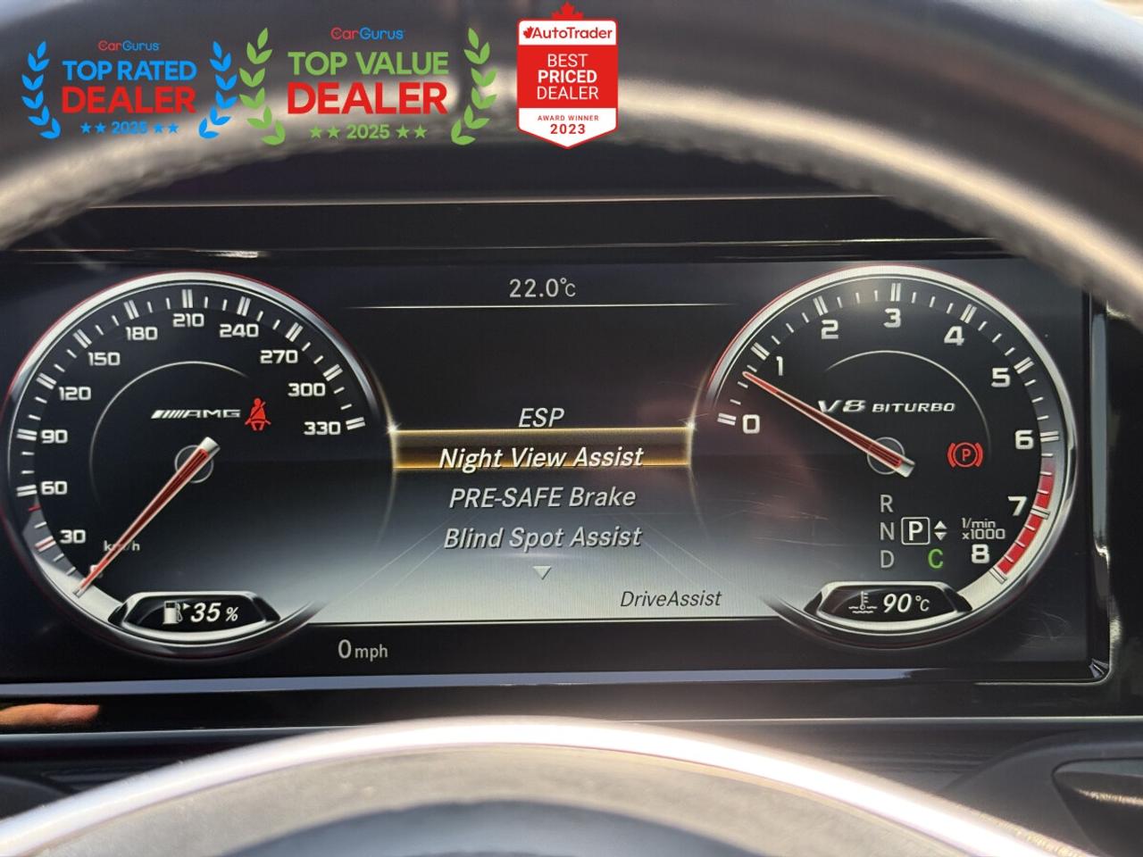 2016 Mercedes-Benz S-Class S63 //AMG | BURMESTER | HUD | LOADED Photo