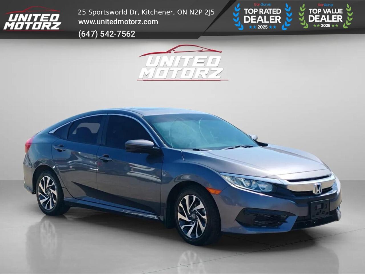 2016 Honda Civic EX~SAFETY CERTIFIED~ Photo