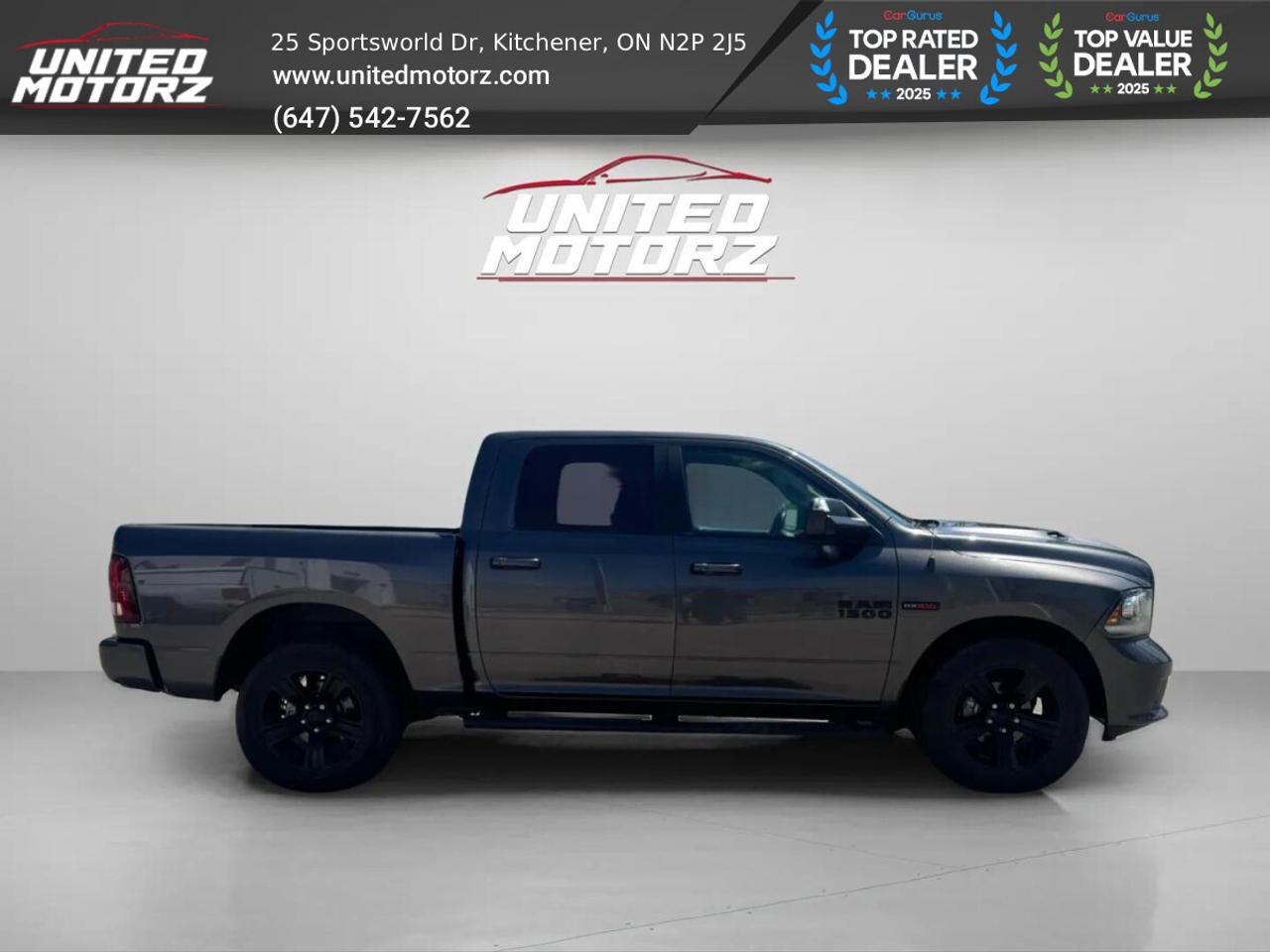 2018 RAM 1500 Sport 4x4 Eco Diesel Crew Cab 5'7" Box *Ltd Avail* Photo3