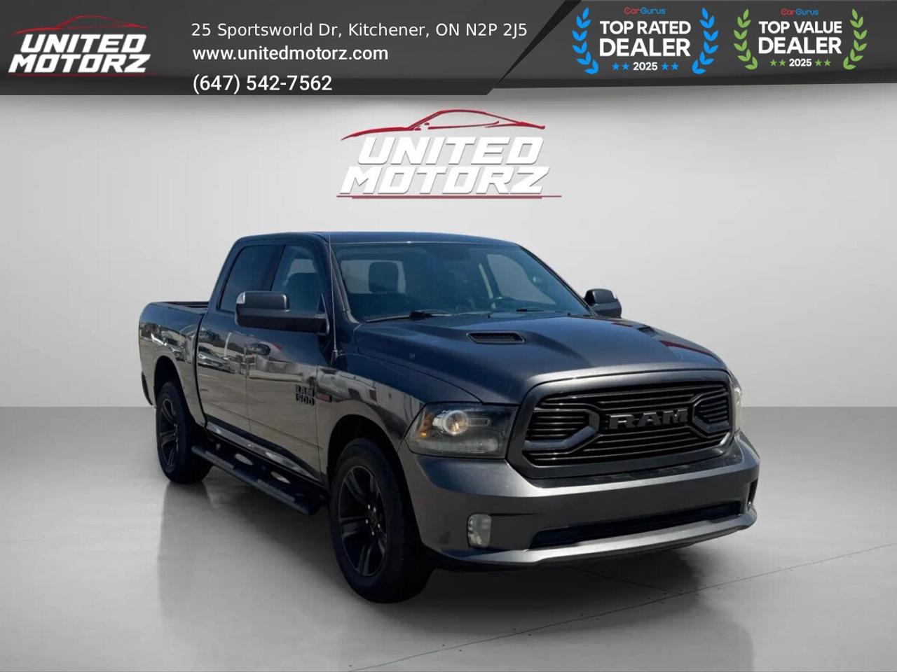 2018 RAM 1500 Sport 4x4 Eco Diesel Crew Cab 5'7" Box *Ltd Avail* Photo