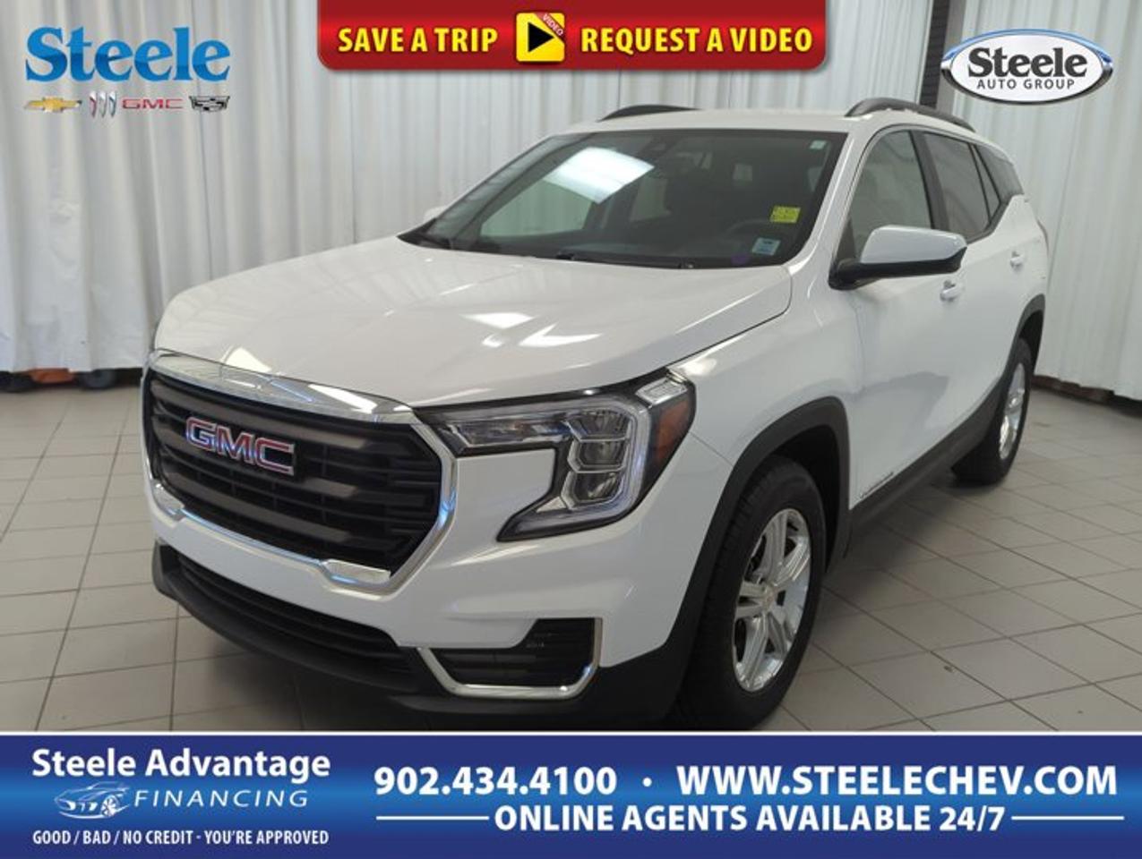 The 2024 GMC Terrain SLE is a smart choice for drivers who want a compact SUV with everyday comfort, confident all-wheel drive, and efficient turbo power. This used example at Steele Chevrolet Buick GMC in Dartmouth has 46,154 km and blends practical size with modern design, making it well suited for commuting, family use, and weekend travel across changing Atlantic Canadian road conditions.FEATURES OF THE Terrain SLEAutomatic transmission for smooth daily drivingAll-wheel drive for added road confidenceTurbocharged 1.5-litre four-cylinder gas engineDOHC design supports efficient engine operationADVANCED SAFETY FEATURESFour-wheel anti-lock braking system includedStability control helps maintain vehicle balanceTraction control supports slippery road gripRear child security door locksPERFORMANCE AND EFFICIENCY1.5-litre turbo engine delivers usable powerAutomatic transmission offers easy operationAll-wheel drive improves year-round tractionDOHC engine design supports smooth responseCOMFORT AND CONVENIENCEFour-door layout improves daily accessCompact SUV size eases city parkingRaised ride height aids visibilityPractical cabin suits everyday family useTECHNOLOGY AND CONNECTIVITYClear driver information display layoutUser-friendly controls support quick adjustmentsModern cabin design feels intuitiveConvenient interface supports daily drivingCARGO SPACERear cargo area suits errandsFlexible space handles weekend gearSUV body style adds versatilityUseful storage for daily itemsWHAT OTHER OWNERS LIKEConfident all-wheel drive in poor weatherComfortable ride for everyday commutingGood cargo versatility for compact sizeEasy manoeuvrability around townWith its balanced road manners and efficient turbocharged engine, the 2024 GMC Terrain SLE fits the needs of many Canadian drivers. The 1.5-litre turbocharged gas I4 engine uses a dual overhead camshaft design to help deliver smooth performance and solid efficiency for daily use. Paired with an automatic transmission, it offers simple operation in traffic and relaxed highway cruising.All-wheel drive adds welcome confidence when roads are wet, snowy, or uneven. That makes this used 2024 GMC Terrain SLE especially appealing in Nova Scotia, where weather can change quickly. The compact footprint helps with parking and city driving, while the SUV shape gives you the elevated seating position many drivers want for better outward visibility.Inside, the cabin is designed around practicality. Four doors make entry and exit easy for passengers, and the overall layout supports everyday comfort without unnecessary complication. Controls are positioned for ease of use, helping the driver focus on the road. This is the kind of vehicle that feels ready for workdays, grocery runs, school pickups, and weekend escapes.Cargo flexibility is another key strength. The rear area is useful for shopping bags, sports gear, travel items, and general daily hauling. A compact SUV like this used 2024 GMC Terrain SLE gives you the versatility many drivers need without moving into a larger, harder-to-park vehicle. It is a practical fit for singles, couples, and small families alike.From a styling and usability standpoint, the Terrain continues to be a popular choice because it combines a refined look with sensible proportions. It is easy to drive, easy to live with, and well suited to Canadian conditions. For shoppers looking at pre-owned SUVs, this one delivers an appealing mix of efficiency, traction, and everyday usefulness.Available now at Steele Chevrolet Buick GMC in Dartmouth, this used 2024 GMC Terrain SLE stands out as a capable and practical SUV with the right fundamentals. If you want turbo efficiency, automatic convenience, all-wheel drive confidence, and a versatile four-door design, this Terrain is ready to impress.This 2024 GMC Terrain SLEs VIN is: 3GKALTEG3RL324714.