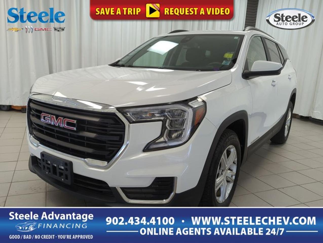 Discover a smart, capable, and efficient compact SUV at Steele Chevrolet Buick GMC in Dartmouth with this used 2024 GMC Terrain SLE. With 61,621 km, four doors, automatic transmission, and all-wheel drive, it is well suited for daily commuting, highway travel, and changing Maritime weather. Its turbocharged 1.5-litre DOHC gas engine delivers a balanced mix of responsive performance and practical efficiency, making this Terrain SLE a confident choice for drivers who want comfort, versatility, and modern utility in one well-rounded package.FEATURES OF THE Terrain SLETurbocharged 1.5-litre DOHC gas engineAutomatic transmission for smooth daily drivingAll-wheel drive for added tractionFour-door SUV practicality and versatilityADVANCED SAFETY FEATURESFour-wheel anti-lock braking helps controlTraction support aids slippery road startsStability systems help maintain directionRear-seat access supports family conveniencePERFORMANCE AND EFFICIENCYTurbo engine delivers responsive everyday powerAutomatic transmission shifts smoothly and efficientlyAll-wheel drive boosts year-round confidenceCompact SUV size supports easy manoeuvresCOMFORT AND CONVENIENCEFour doors allow easy passenger accessPractical cabin suits daily family useElevated ride height improves outward viewVersatile layout supports busy lifestylesTECHNOLOGY AND CONNECTIVITYDriver-focused controls are easy to reachClear instrument layout supports quick checksModern powertrain management improves drivabilityAutomatic operation simplifies everyday driving tasksCARGO SPACERear cargo area supports daily errandsSUV design allows flexible loading spaceUseful room for groceries and gearWide access helps load bulky itemsWHAT OTHER OWNERS LIKEConfident all-wheel drive in poor weatherGood balance of size and comfortTurbo power for city merging easeUseful cargo room for everyday needsThe 2024 GMC Terrain SLE is known for offering the kind of flexibility many Canadian drivers want in a compact SUV. Its size makes it easy to park in tighter urban spaces, yet it still provides the elevated driving position and practical interior room that make SUVs so appealing. In Dartmouth, where weather and road conditions can change quickly, the added assurance of all-wheel drive is a real advantage for daily use.Under the hood, the 2024 GMC Terrain SLE features a turbocharged 1.5-litre DOHC four-cylinder gas engine. This setup is designed to provide solid low-end response for stop-and-go traffic, confident highway merging, and steady cruising. Paired with an automatic transmission, it helps create a smooth and composed driving experience. The powertrain is especially well matched to drivers who want useful performance without stepping into a larger, heavier SUV.This used 2024 GMC Terrain SLE also stands out for its straightforward practicality. Four full doors make entry and exit simple for passengers, while the SUV body style gives you the flexibility needed for shopping trips, weekend travel, sports gear, or day-to-day family routines. The cargo area is shaped for real-world use, with the kind of accessible space that helps when loading groceries, bags, or larger items.From behind the wheel, the 2024 GMC Terrain SLE offers the elevated seating position many drivers prefer. That higher viewpoint can make city traffic, parking lots, and highway travel feel more manageable. The controls are arranged with ease of use in mind, and the overall layout supports a driving experience that feels practical and intuitive rather than complicated.For shoppers looking at used SUVs, this 2024 GMC Terrain SLE brings together the features that matter most: automatic transmission, all-wheel drive, a turbocharged gas engine, four-door convenience, and the versatility expected from a compact SUV. It is a strong fit for commuters, small families, and anyone who values a comfortable ride with useful cargo flexibility.Available now at Steele Chevrolet Buick GMC in Dartmouth, this used 2024 GMC Terrain SLE is ready for its next owner. If you want an SUV that feels easy to live with every day while still offering confident traction and practical utility, this Terrain deserves a closer look.This 2024 GMC Terrain SLEs VIN is: 3GKALTEG7RL338535.