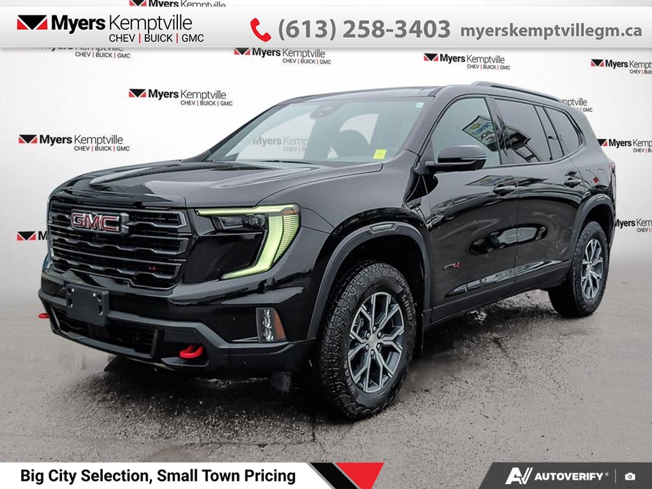 2025 GMC Acadia AT4  - Tow Package - Low Mileage Photo0