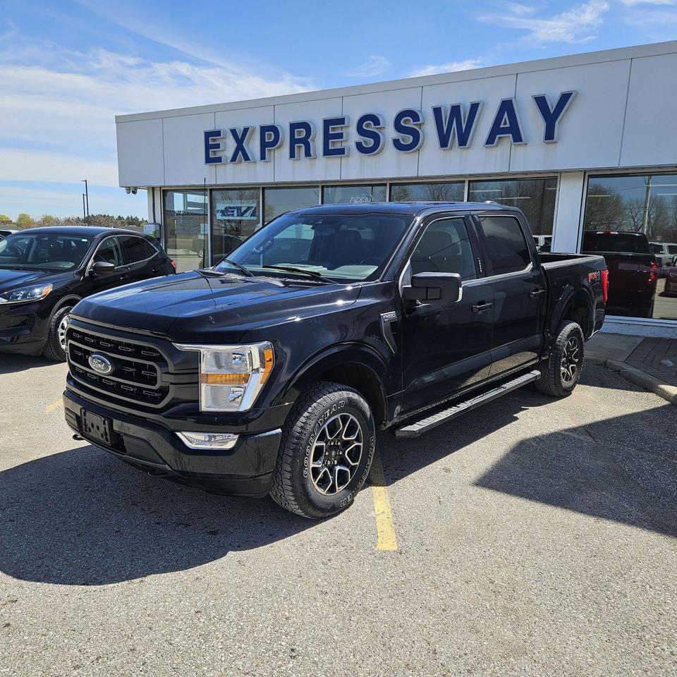 Used 2021 Ford F-150 XLT, 5L, FX4 PACK, TAILGATE STEP, LOCAL TRADE for sale in New Hamburg, ON