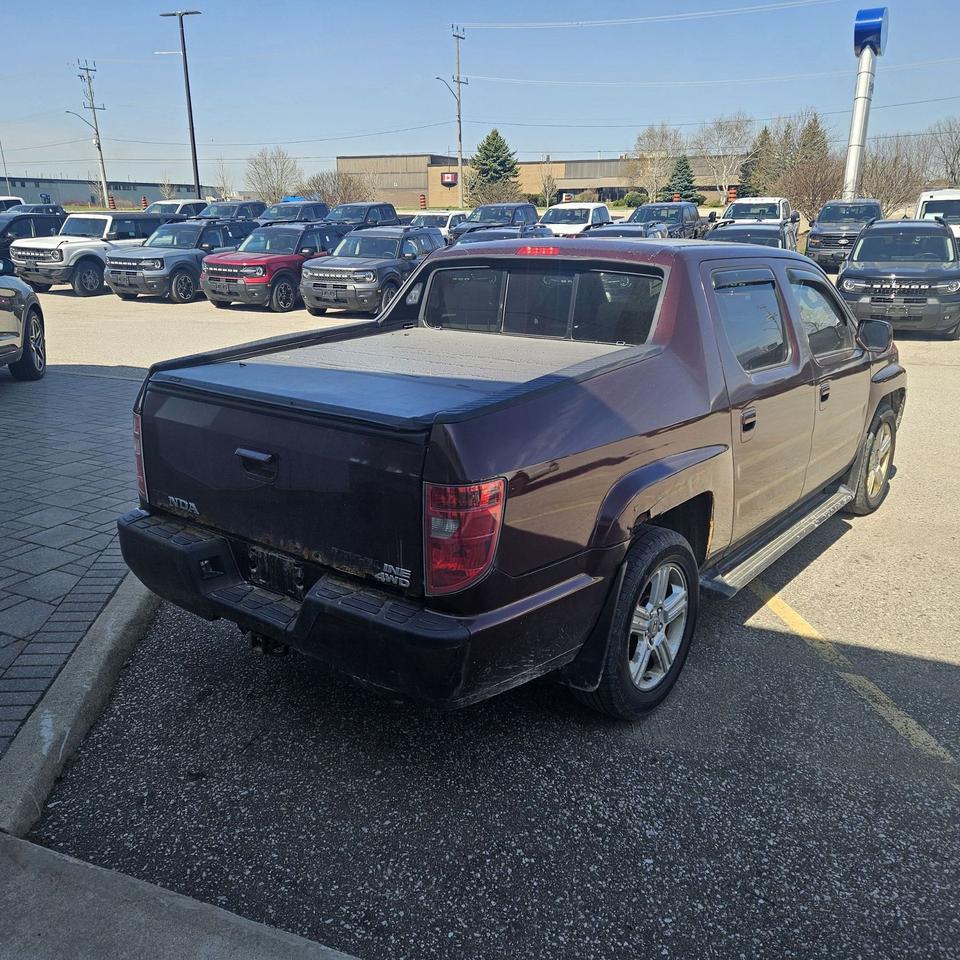 2010 Honda Ridgeline LOCAL TRADE, V6, LEATHER, MOON, EX-L, AS TRADED! Photo4