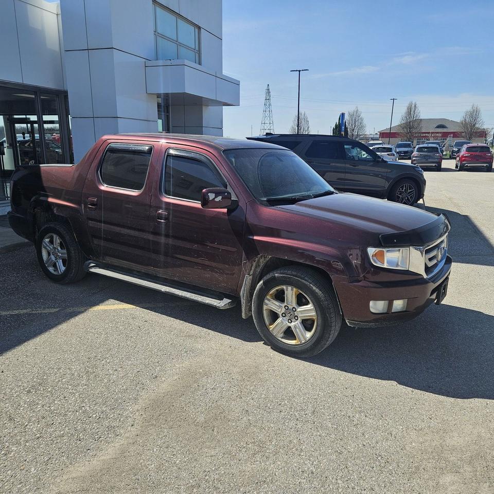 2010 Honda Ridgeline LOCAL TRADE, V6, LEATHER, MOON, EX-L, AS TRADED! Photo2