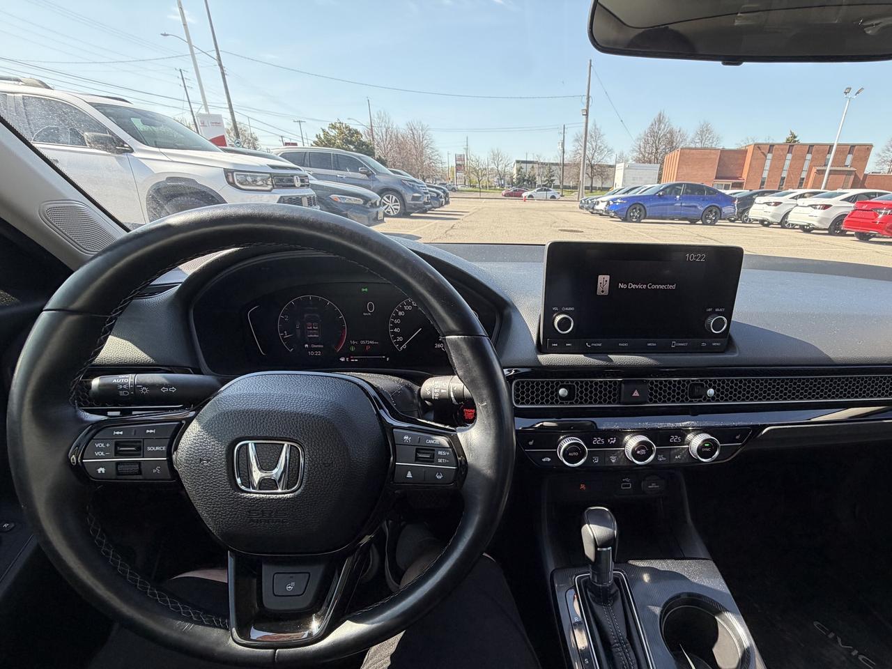 2022 Honda Civic Sedan EX CVT   SUNROOF   HTD SEATS   APPLE CARPLAY Photo