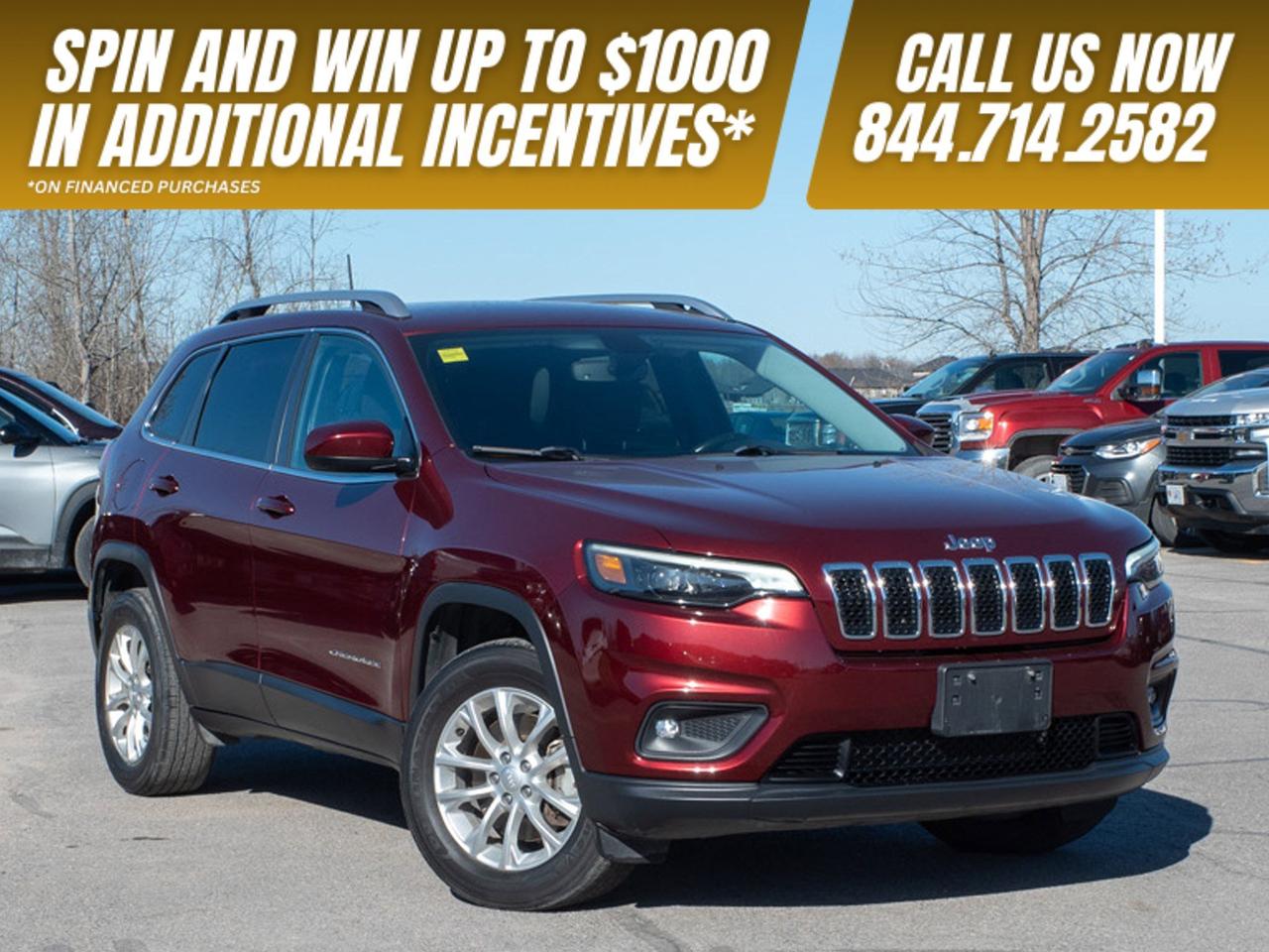 2019 Jeep Cherokee North - Vinyl Seats   Leather Steering Wheel Photo0