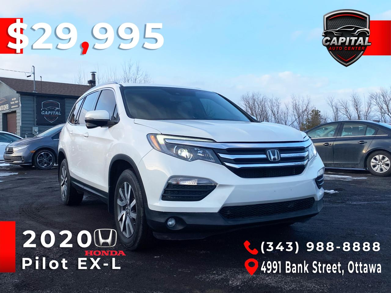 2020 Honda Pilot EX-L Navi AWD Photo