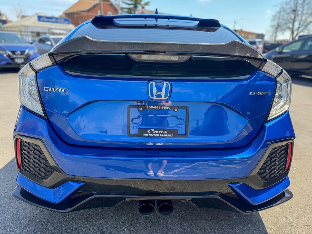 2018 Honda Civic Hatchback Sport-Honda Sensing/ROOF/REMOTE/CAMERA/ACC/LOW KM Photo