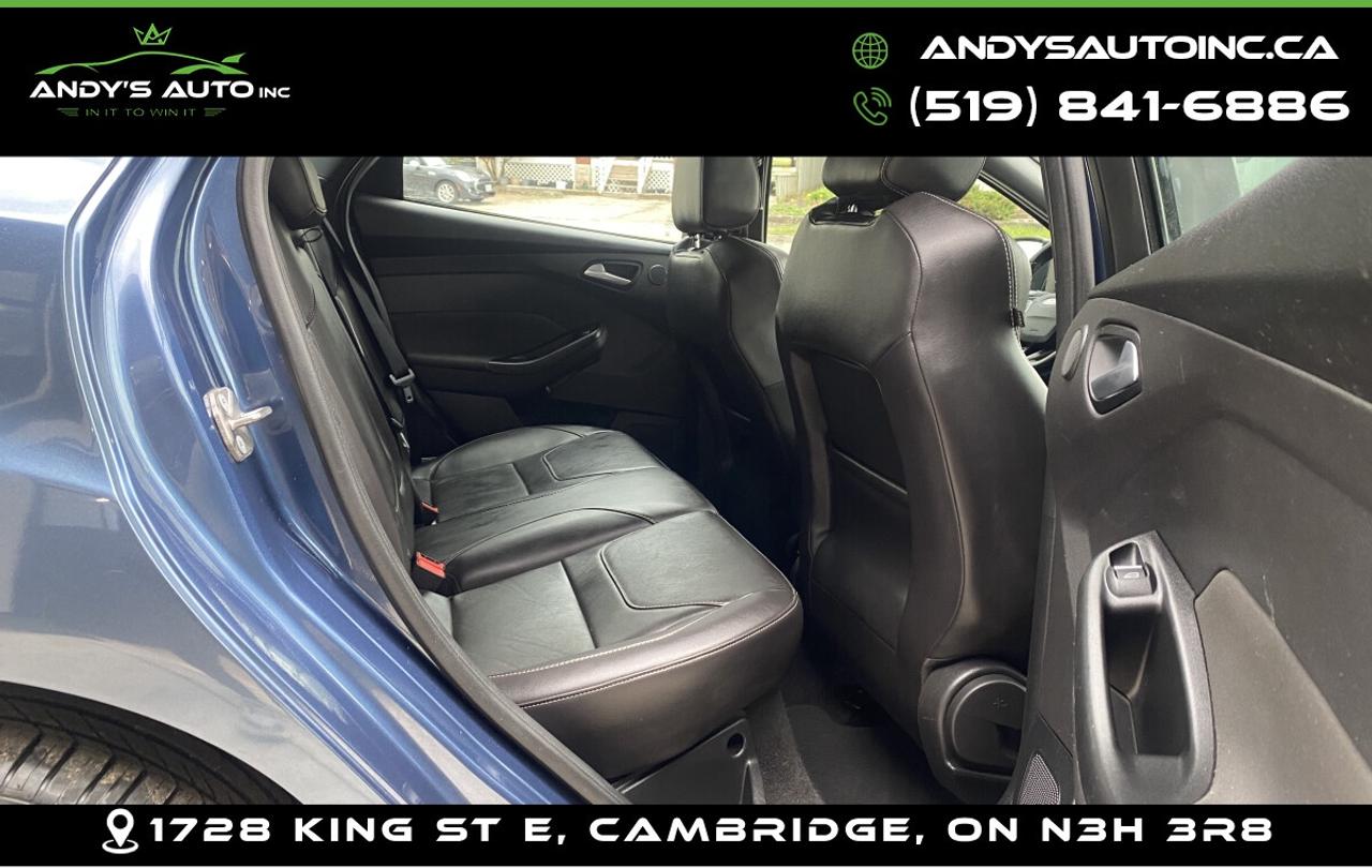 2018 Ford Focus ST ! LEATHER ! SUNROOF ! NAVIGATION ! NO ACCIDENTS Photo