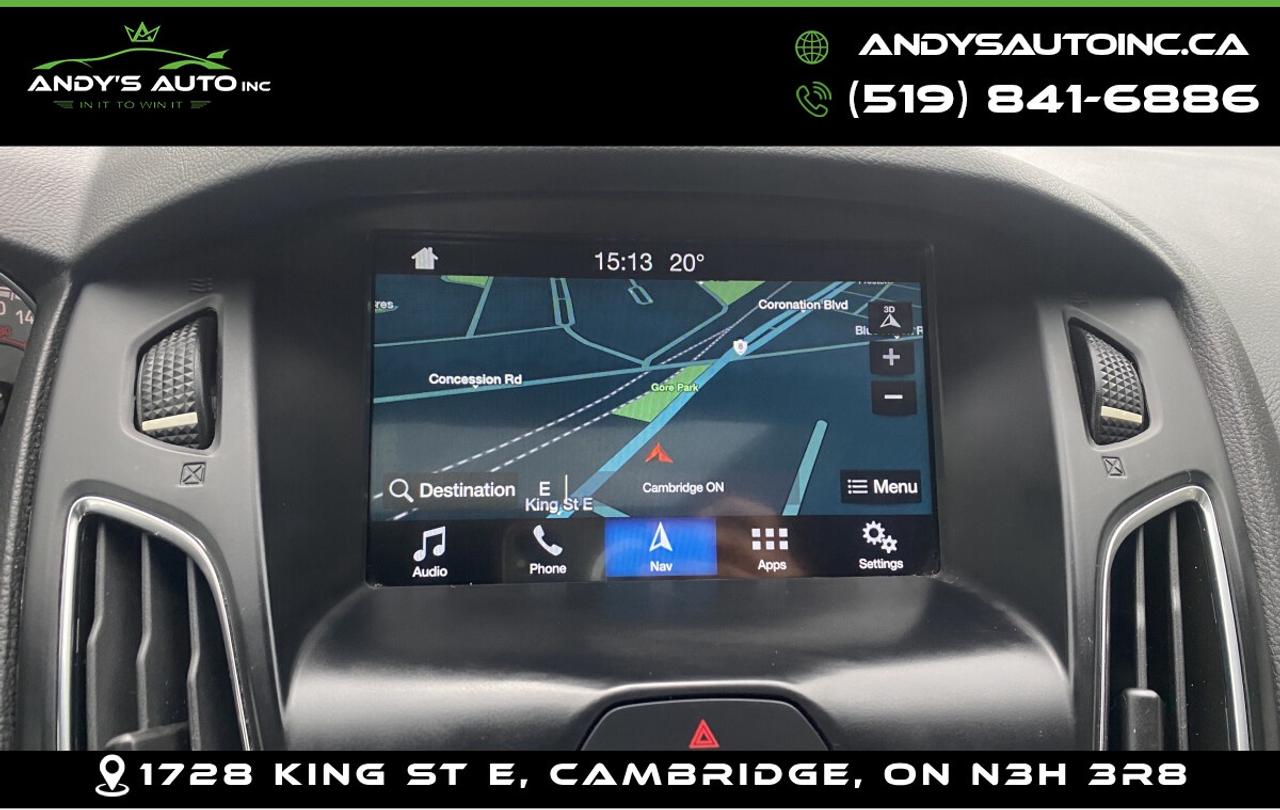 2018 Ford Focus ST ! LEATHER ! SUNROOF ! NAVIGATION ! NO ACCIDENTS Photo