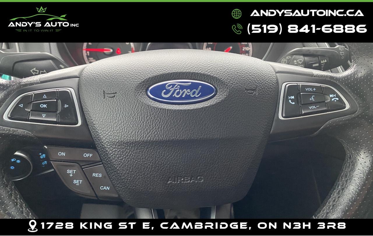2018 Ford Focus ST ! LEATHER ! SUNROOF ! NAVIGATION ! NO ACCIDENTS Photo