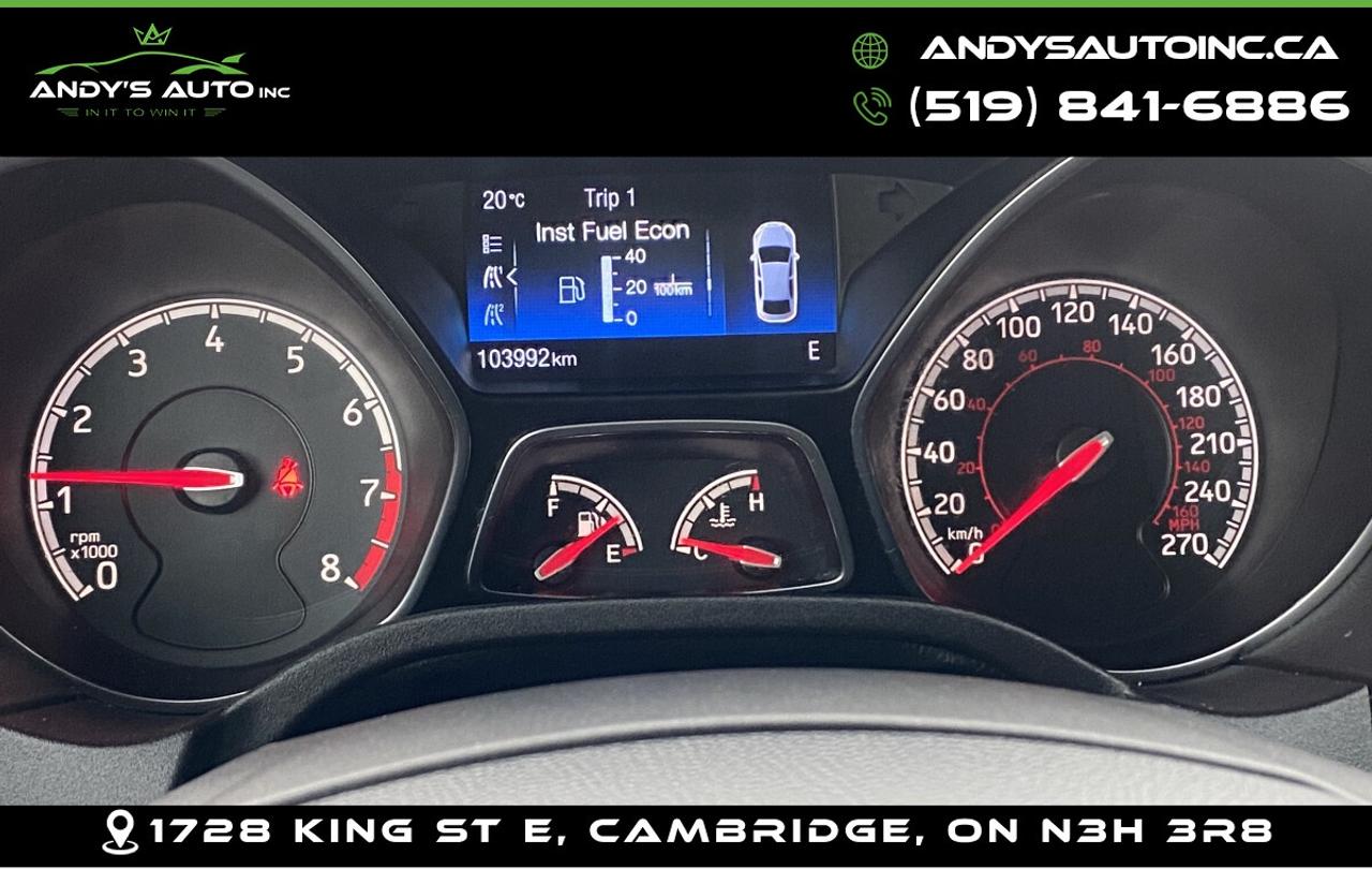 2018 Ford Focus ST ! LEATHER ! SUNROOF ! NAVIGATION ! NO ACCIDENTS Photo