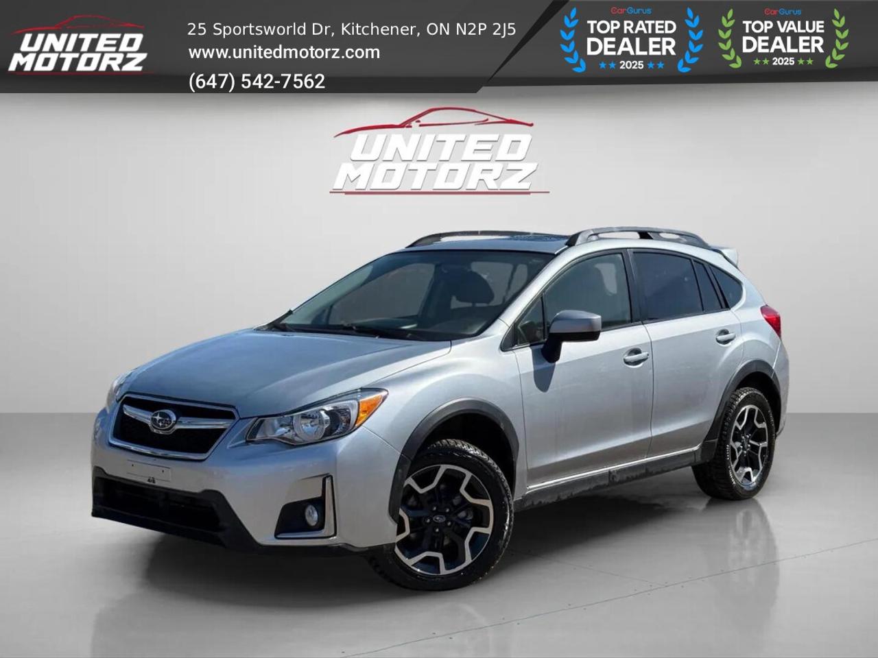 2016 Subaru Crosstrek 2.0i w/Sport Pkg~SAFETY CERTIFIED~25 Service Recor Photo0