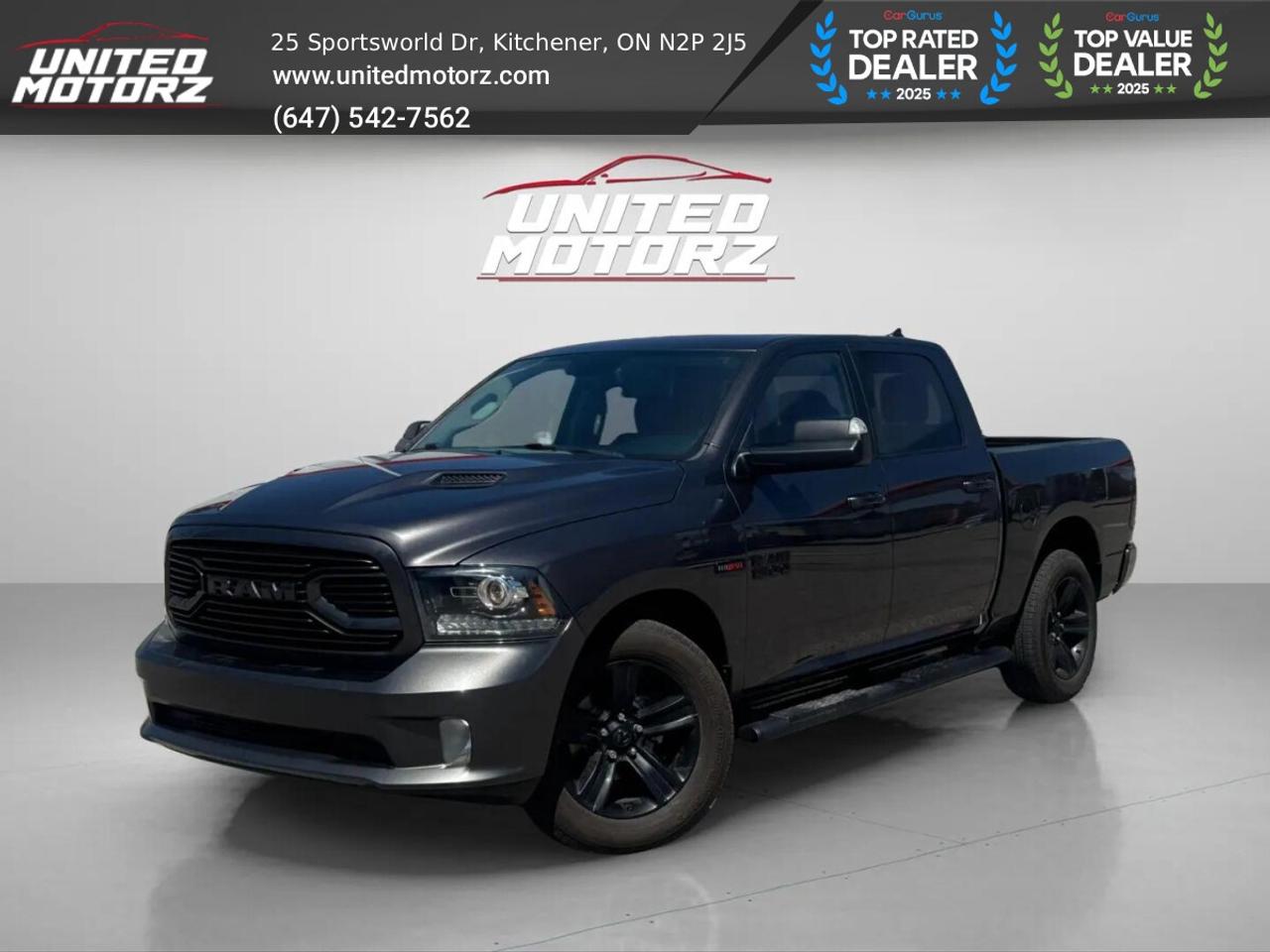 2018 RAM 1500 Sport 4x4 Eco Diesel Crew Cab 5'7" Box *Ltd Avail* Photo0