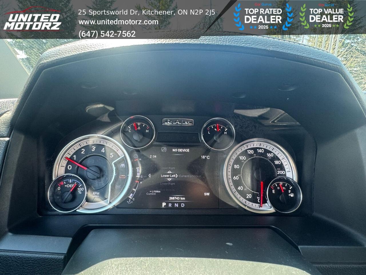 2018 RAM 1500 Sport 4x4 Eco Diesel Crew Cab 5'7" Box *Ltd Avail* Photo